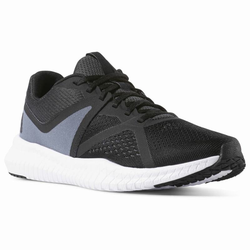 Reebok Flexagon Fit Botasky Damske - Čierne/Biele/Siva RI8632HU